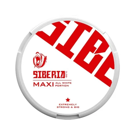 Siberia All White Maxi Nikotin